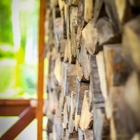 Sznureczki بيت خشبي Przewoz (Pomerania)